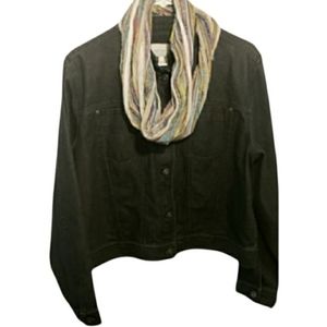 Liz Claiborne Jean Short Waist Jacket